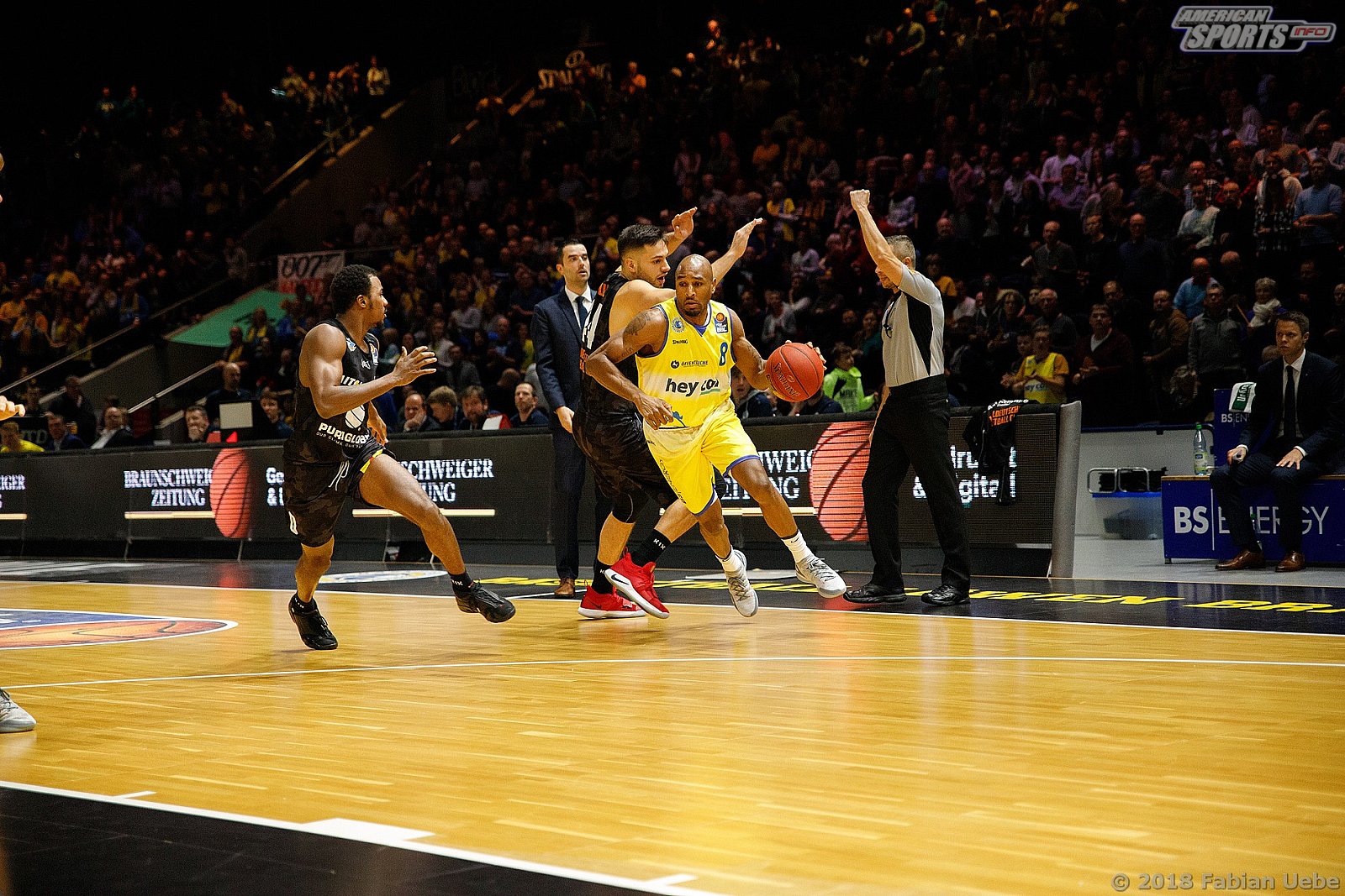 BBL: Basketball Löwen Braunschweig vs Mitteldeutscher BC 75:63 16.11.2018