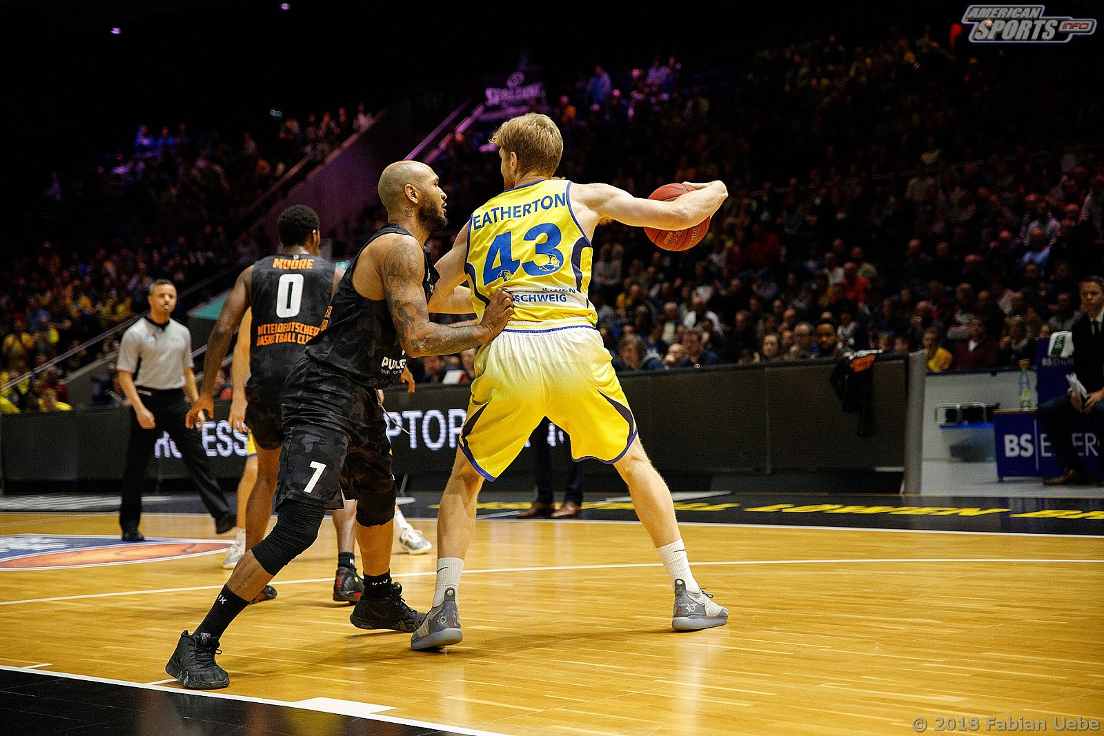 BBL: Basketball Löwen Braunschweig vs Mitteldeutscher BC 75:63 16.11.2018