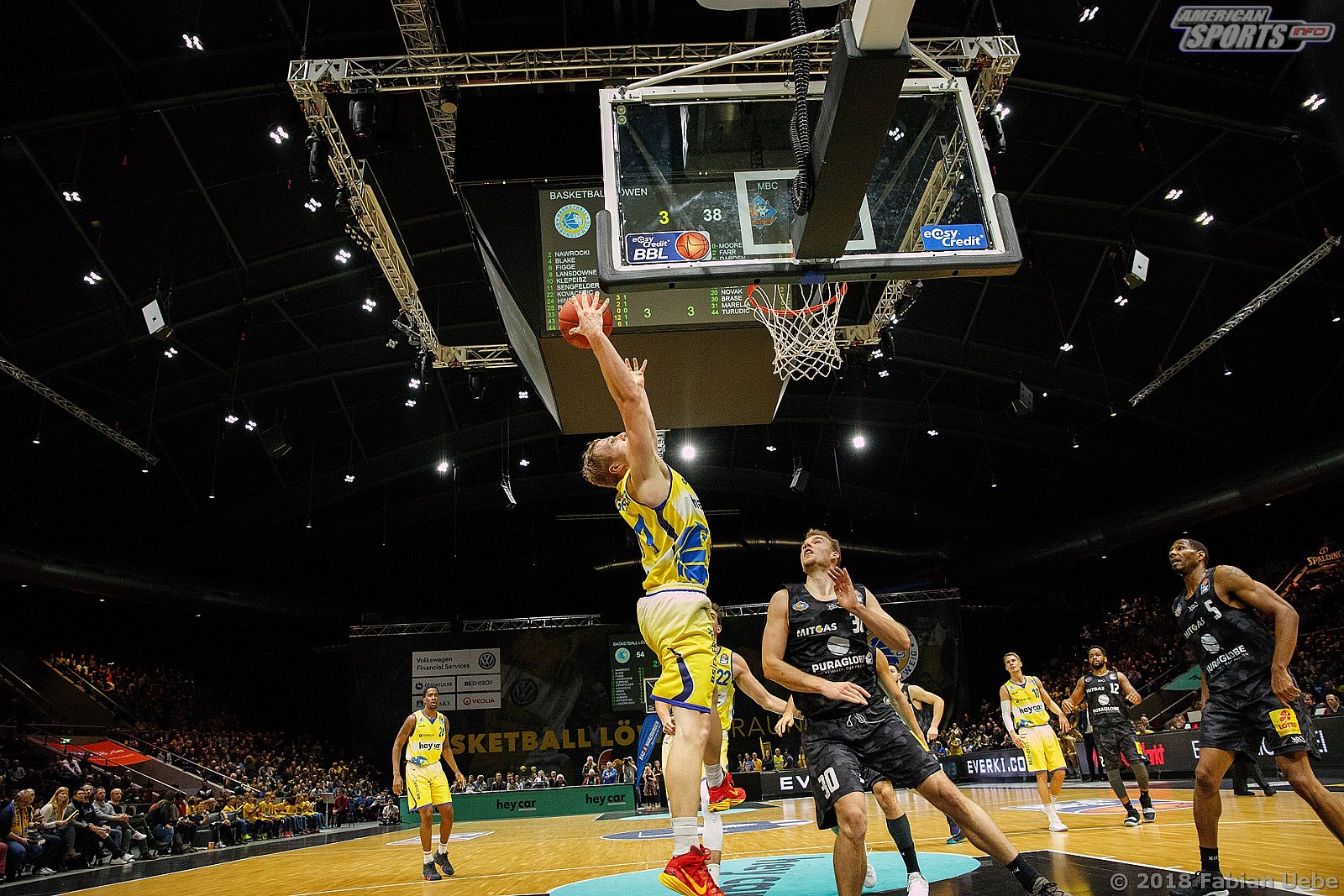 BBL: Basketball Löwen Braunschweig vs Mitteldeutscher BC 75:63 16.11.2018