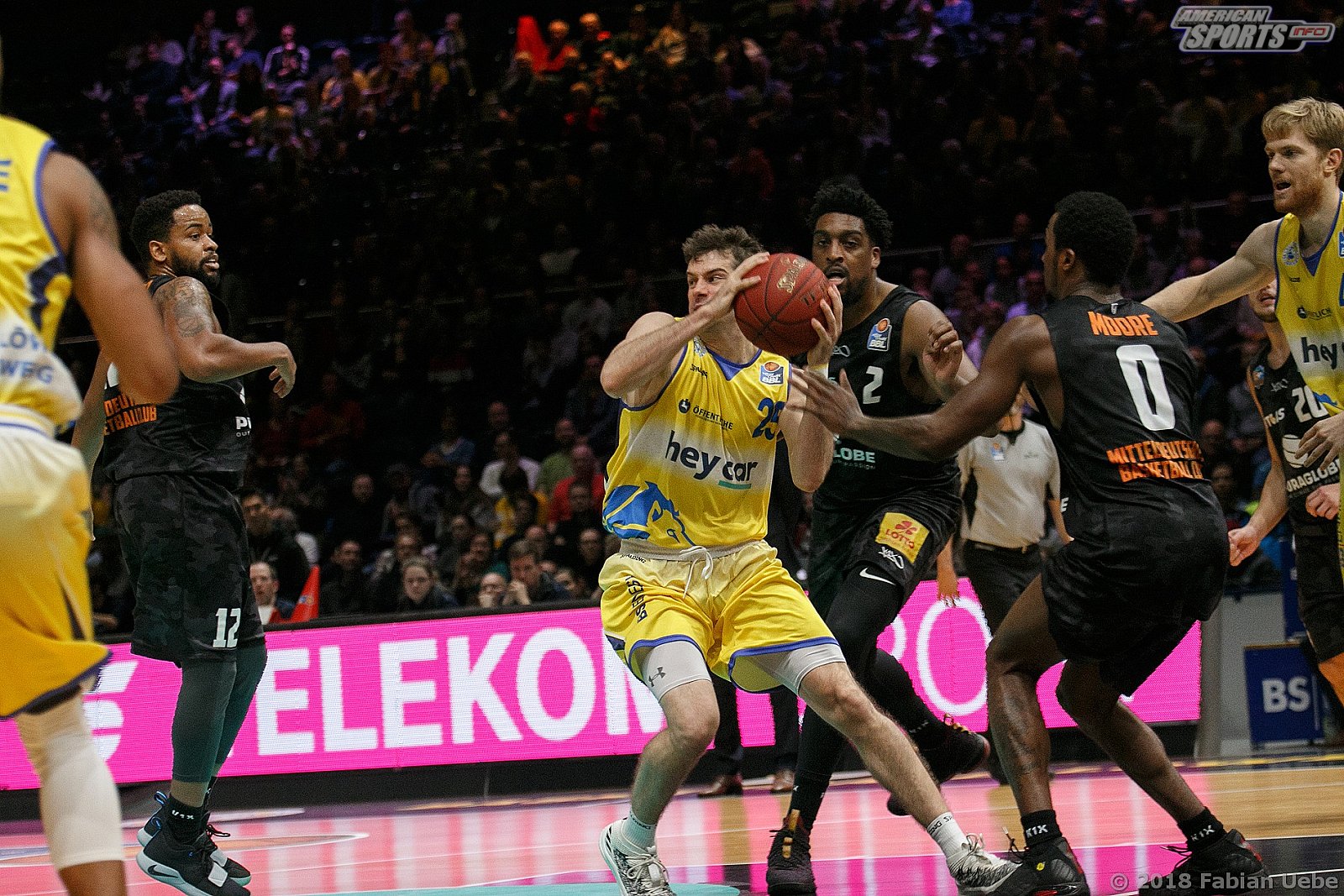 BBL: Basketball Löwen Braunschweig vs Mitteldeutscher BC 75:63 16.11.2018