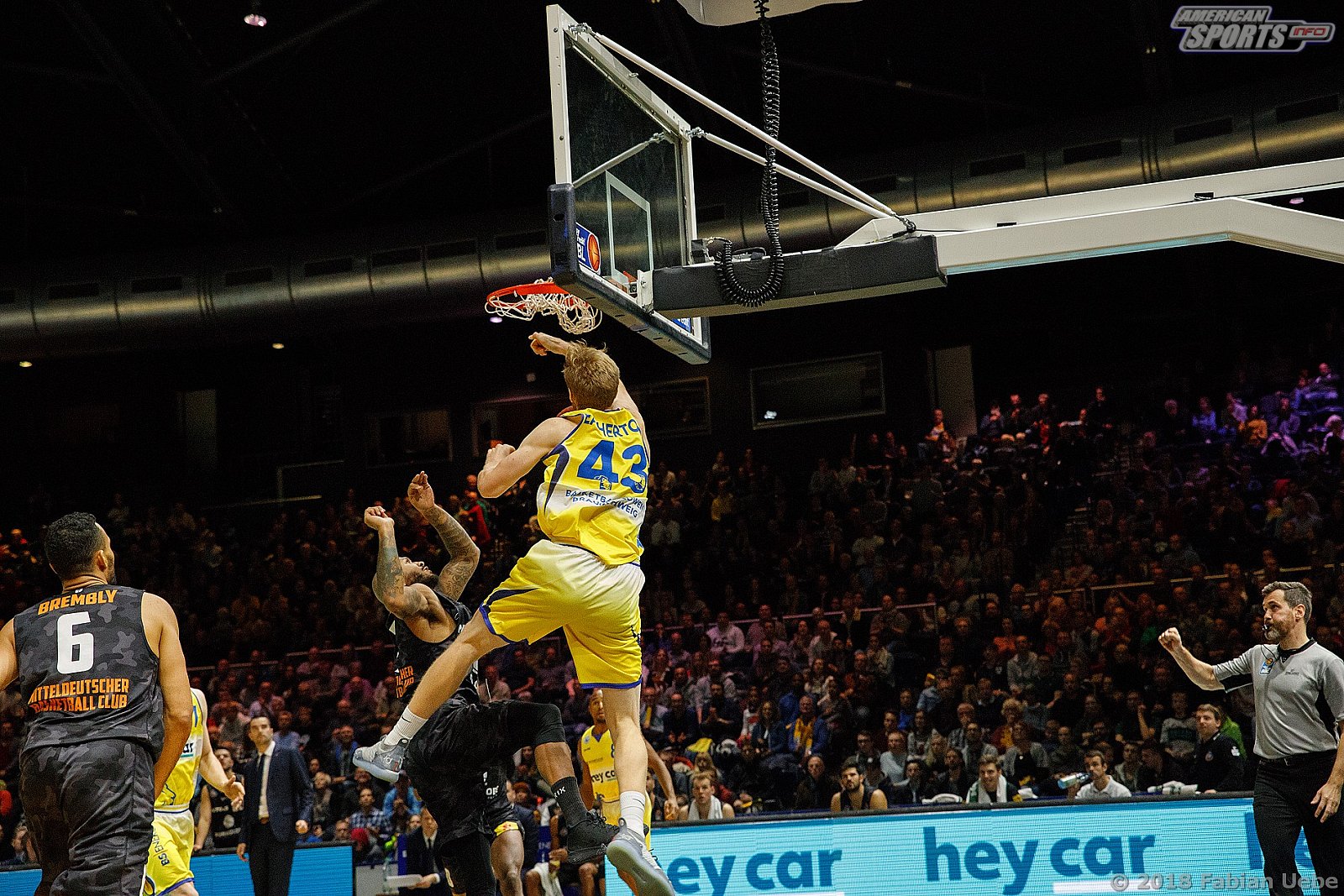 BBL: Basketball Löwen Braunschweig vs Mitteldeutscher BC 75:63 16.11.2018