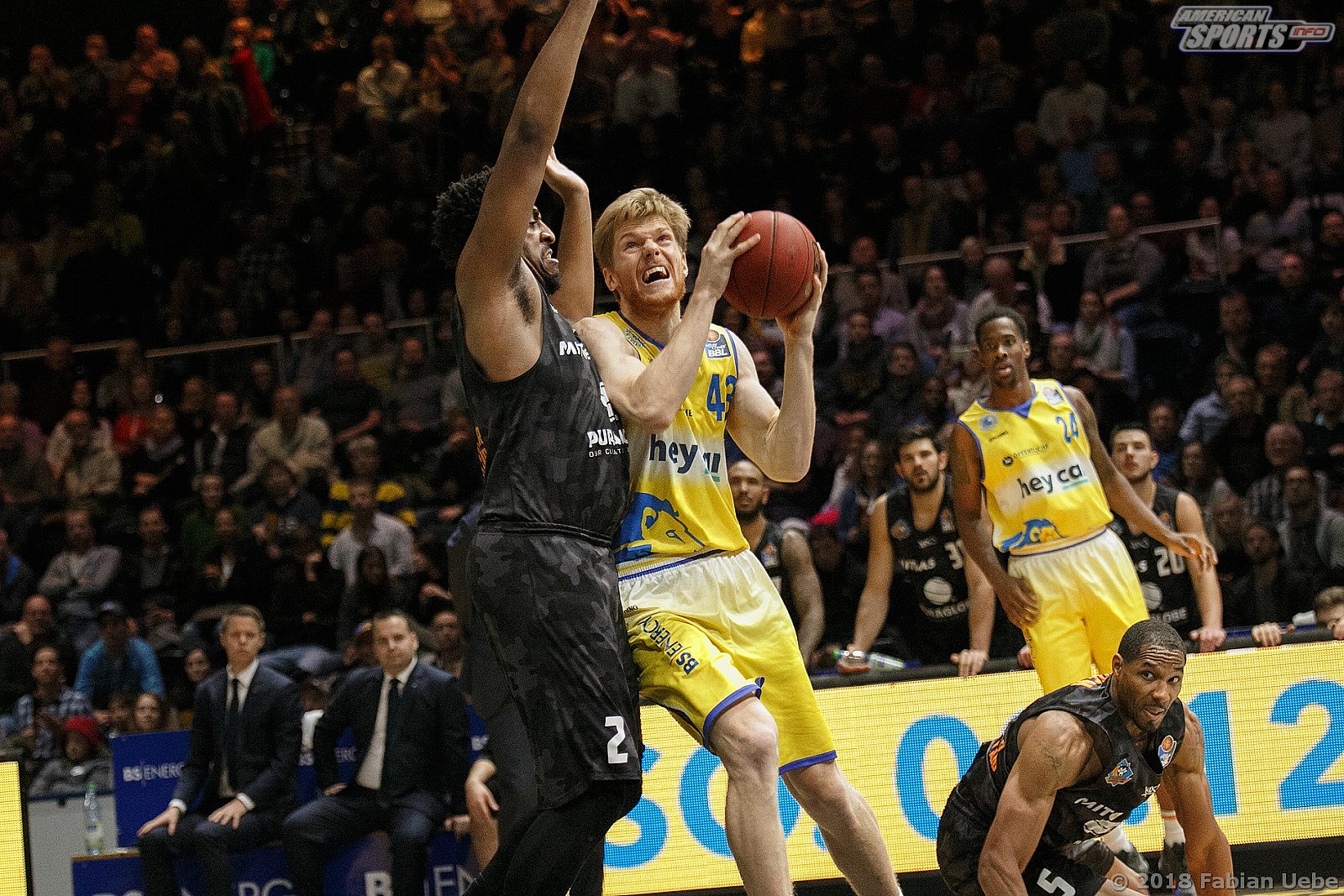BBL: Basketball Löwen Braunschweig vs Mitteldeutscher BC 75:63 16.11.2018