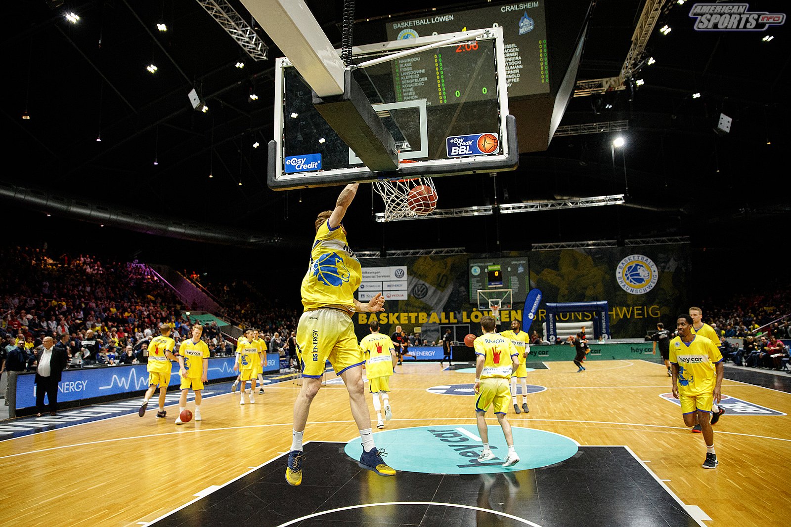 BBL: Basketball Löwen Braunschweig vs HAKRO Merlins Crailsheim 98:84 27.01.2019