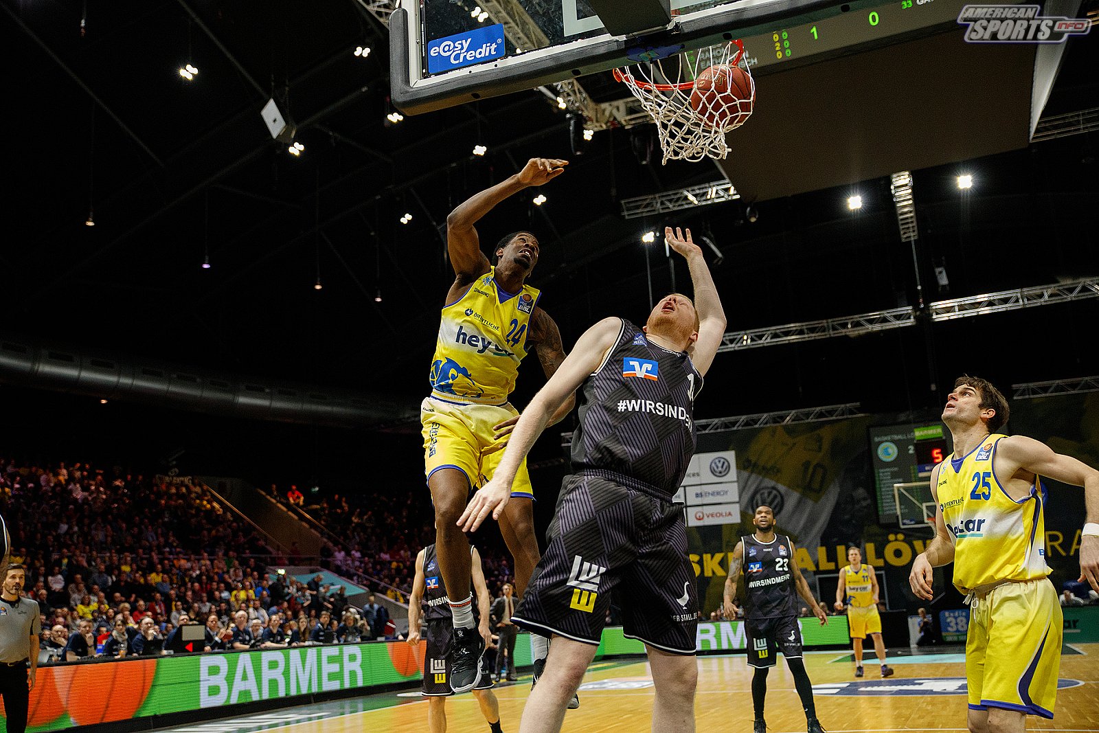 BBL: Basketball Löwen Braunschweig vs HAKRO Merlins Crailsheim 98:84 27.01.2019
