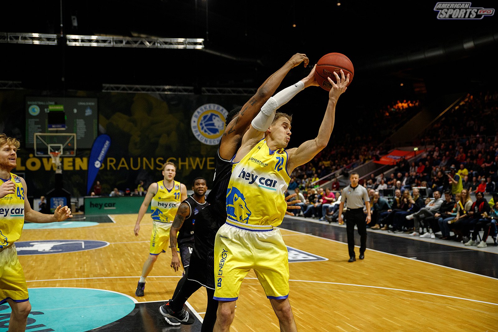 BBL: Basketball Löwen Braunschweig vs HAKRO Merlins Crailsheim 98:84 27.01.2019