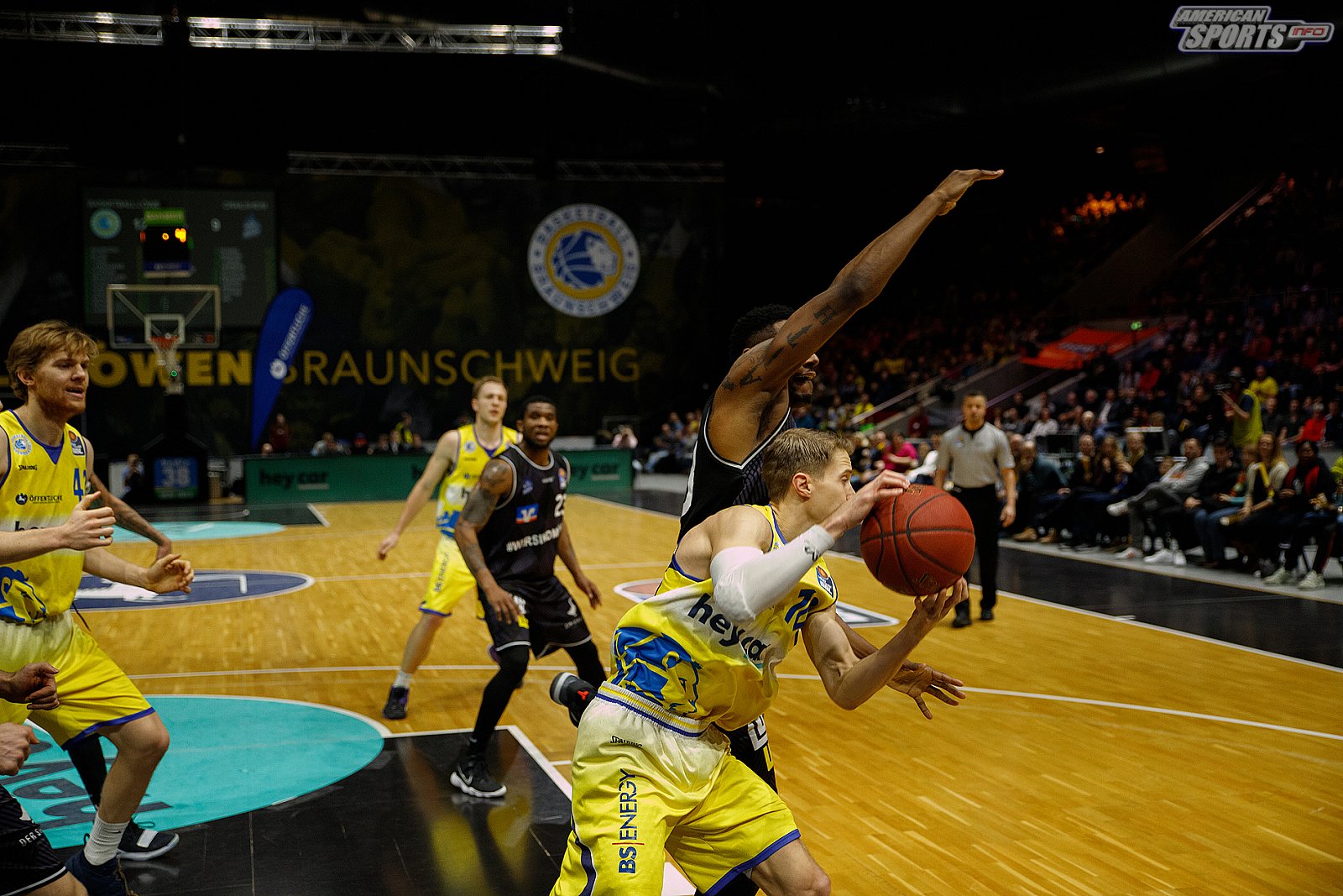 BBL: Basketball Löwen Braunschweig vs HAKRO Merlins Crailsheim 98:84 27.01.2019