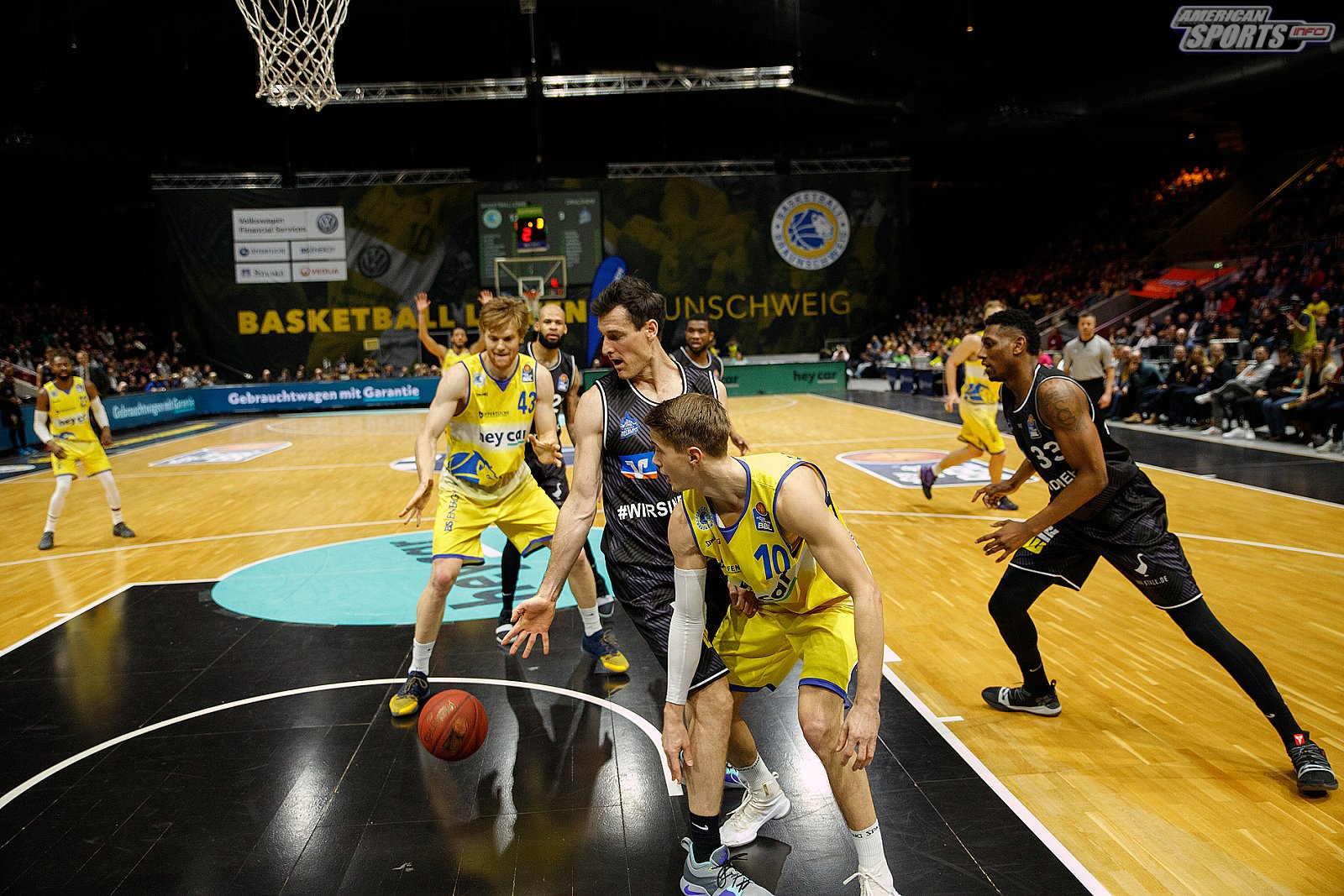 BBL: Basketball Löwen Braunschweig vs HAKRO Merlins Crailsheim 98:84 27.01.2019