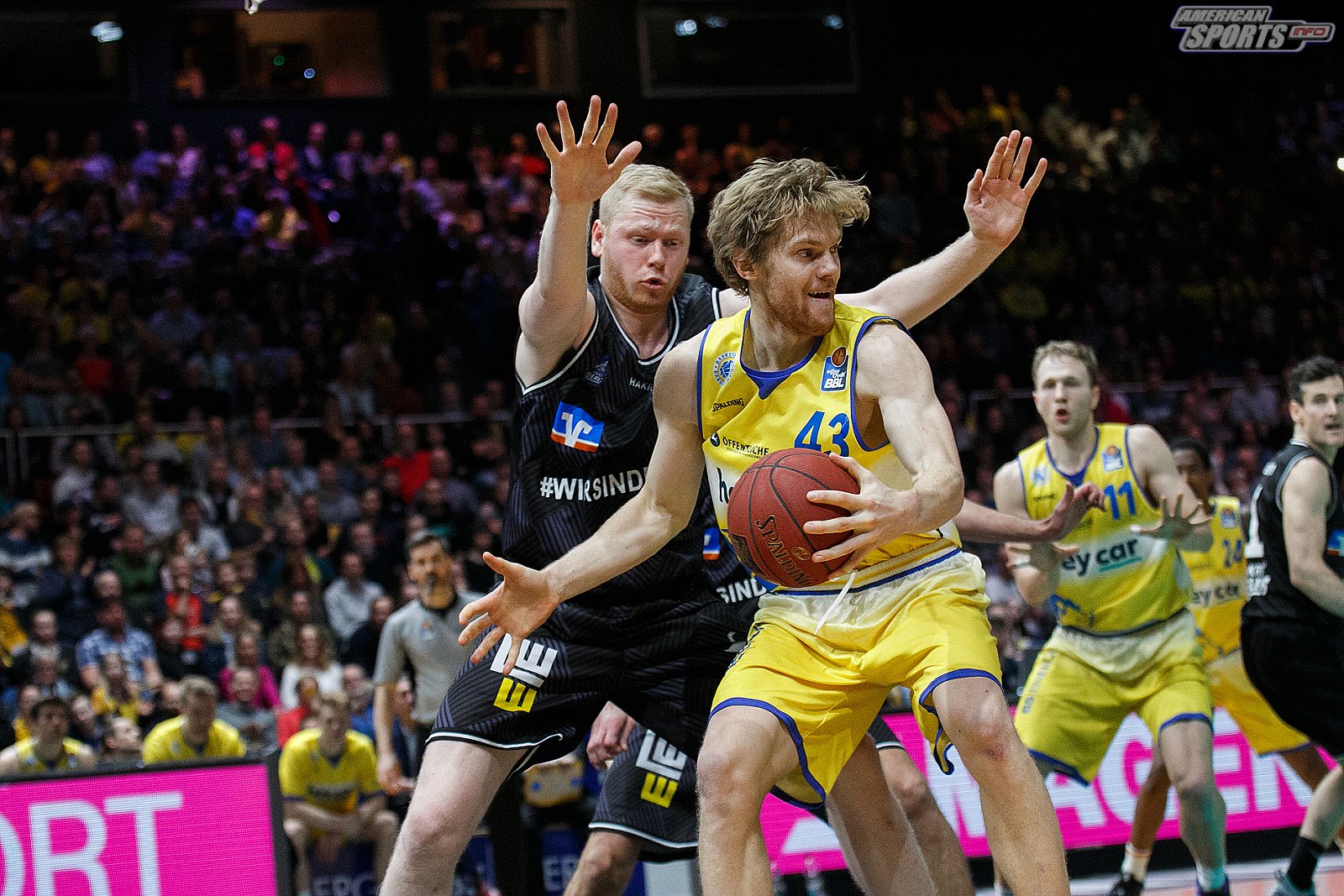 BBL: Basketball Löwen Braunschweig vs HAKRO Merlins Crailsheim 98:84 27.01.2019