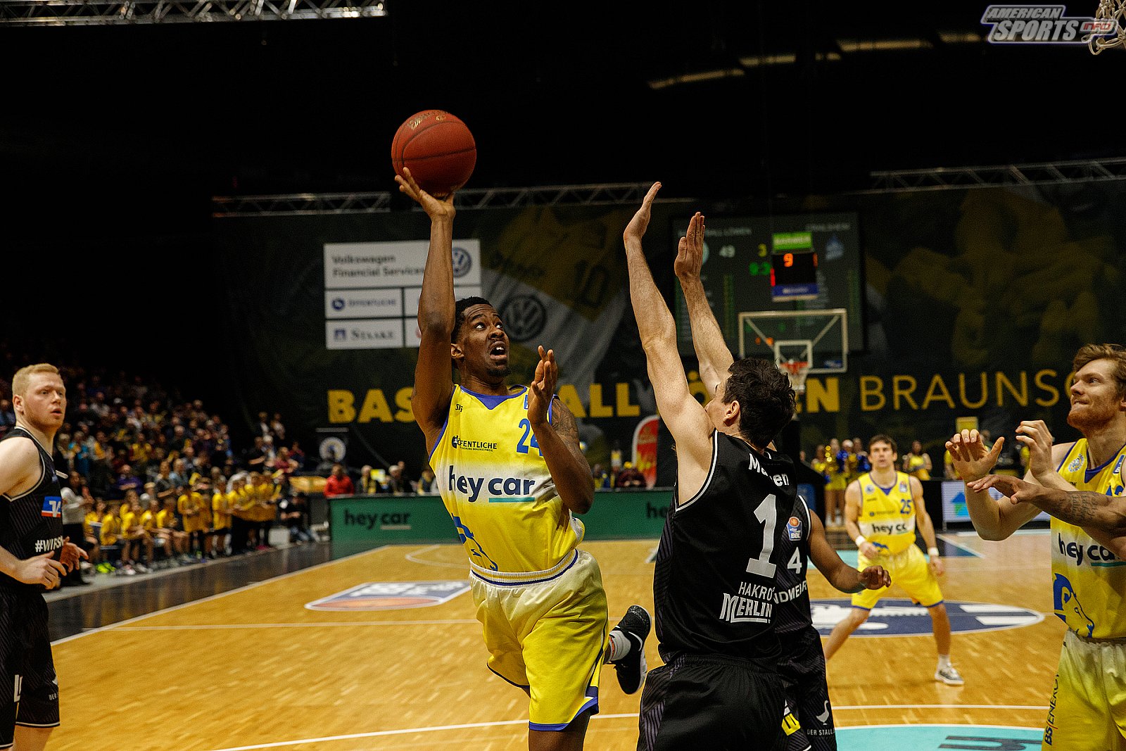 BBL: Basketball Löwen Braunschweig vs HAKRO Merlins Crailsheim 98:84 27.01.2019
