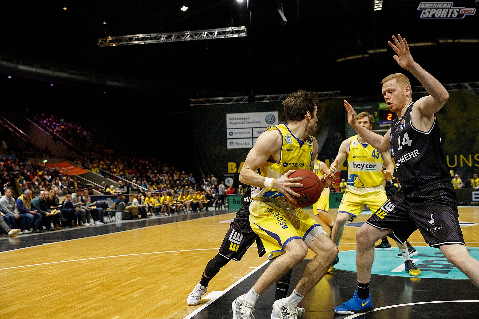BBL: Basketball Löwen Braunschweig vs HAKRO Merlins Crailsheim 98:84 27.01.2019
