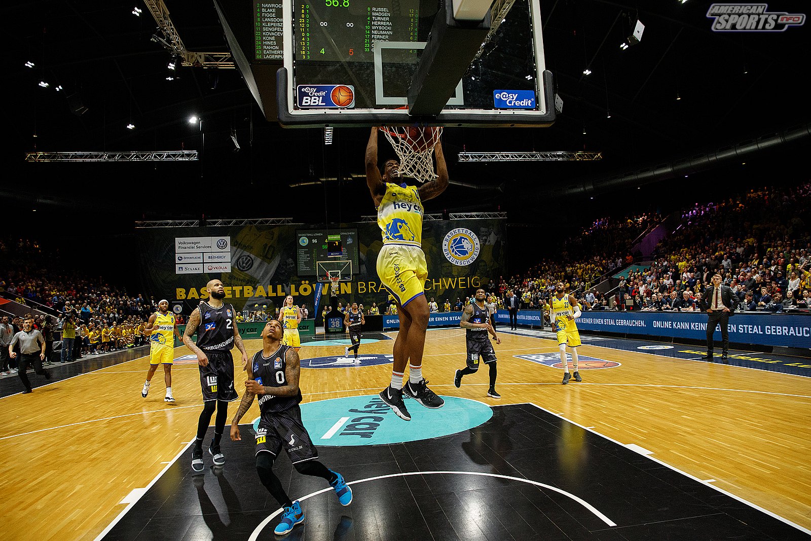 BBL: Basketball Löwen Braunschweig vs HAKRO Merlins Crailsheim 98:84 27.01.2019