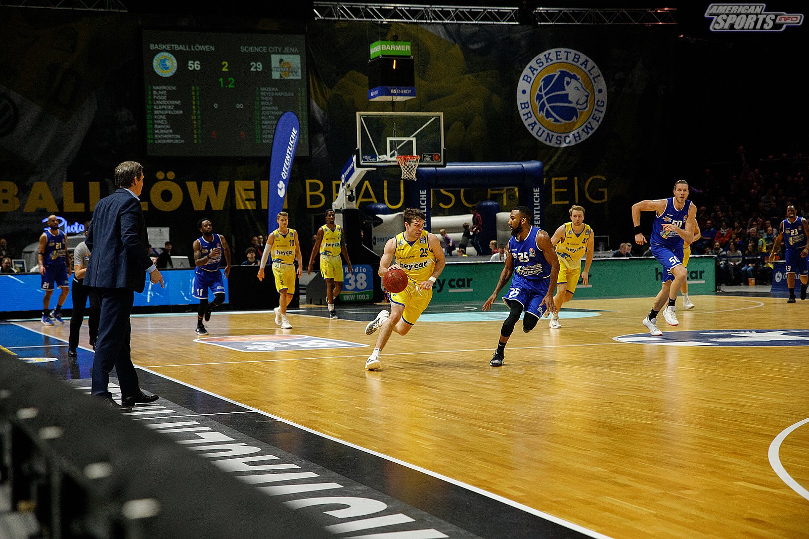 BBL: Basketball Löwen Braunschweig vs Science City Jena 90:66 30.12.2018
