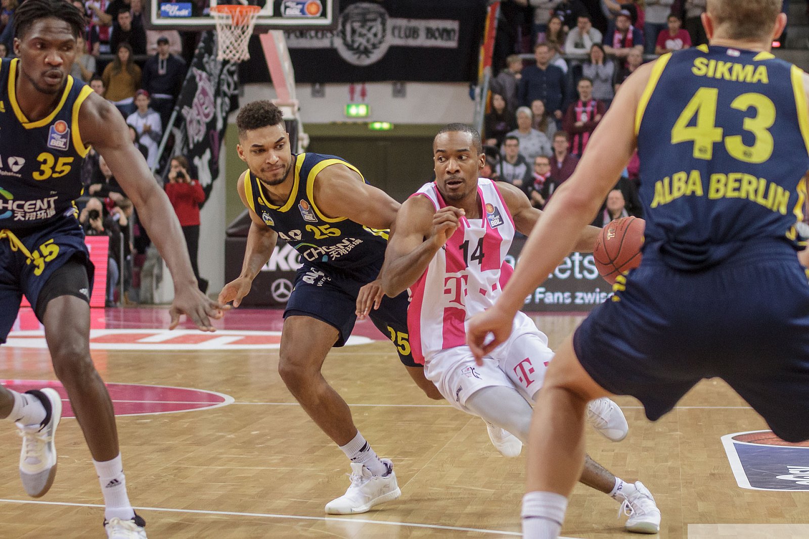 BBL: Telekom Baskets Bonn vs ALBA Berlin 81:93 10.02.2019