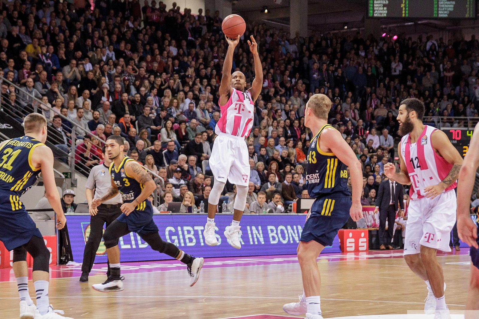 BBL: Telekom Baskets Bonn vs ALBA Berlin 81:93 10.02.2019