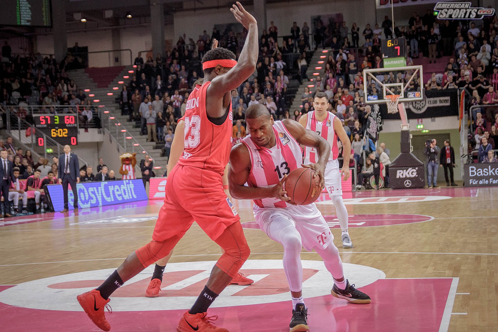 BBL: Telekom Baskets Bonn vs Giessen 46ers 97:105 26.01.2019