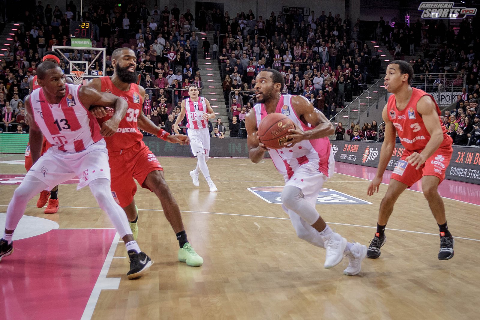 BBL: Telekom Baskets Bonn vs Giessen 46ers 97:105 26.01.2019