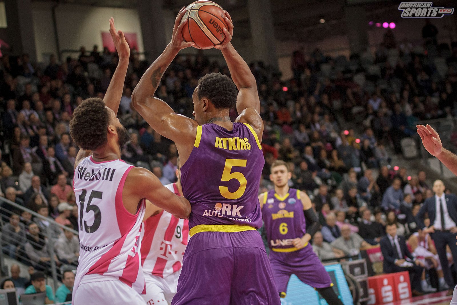 Basketball Champions League: Telekom Baskets Bonn vs Hapoel UNET Holon 91:8377 29.01.2019
