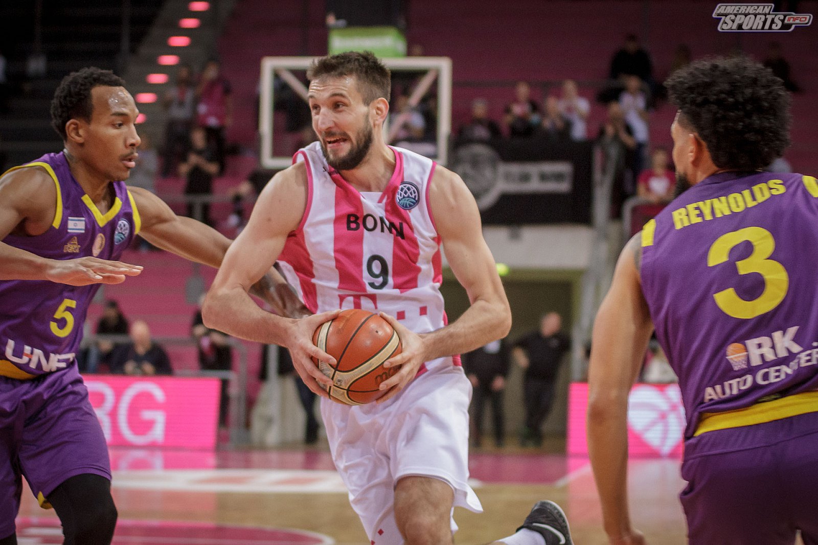 Basketball Champions League: Telekom Baskets Bonn vs Hapoel UNET Holon 91:8377 29.01.2019