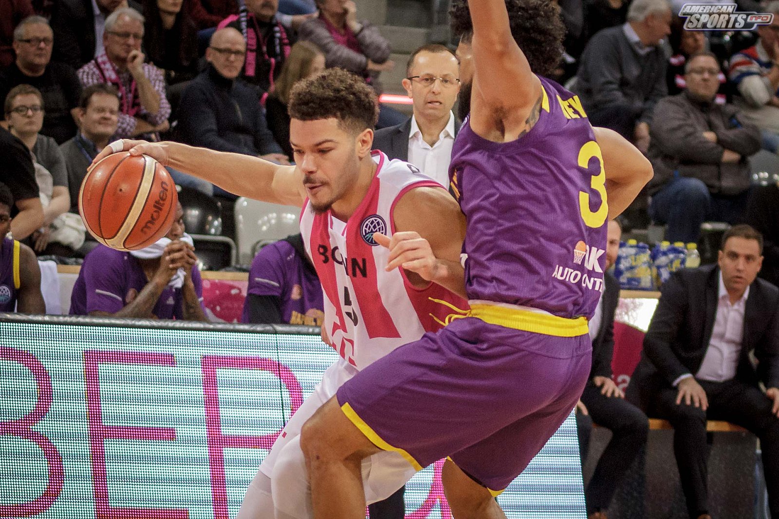 Basketball Champions League: Telekom Baskets Bonn vs Hapoel UNET Holon 91:8377 29.01.2019