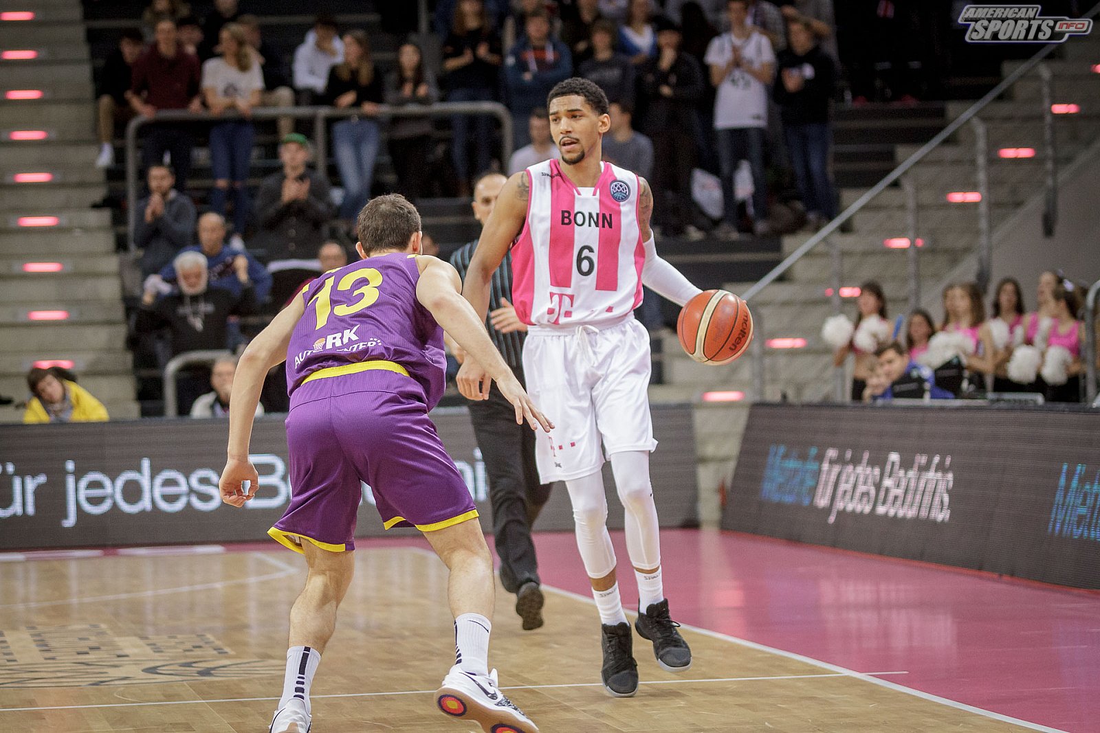 Basketball Champions League: Telekom Baskets Bonn vs Hapoel UNET Holon 91:8377 29.01.2019