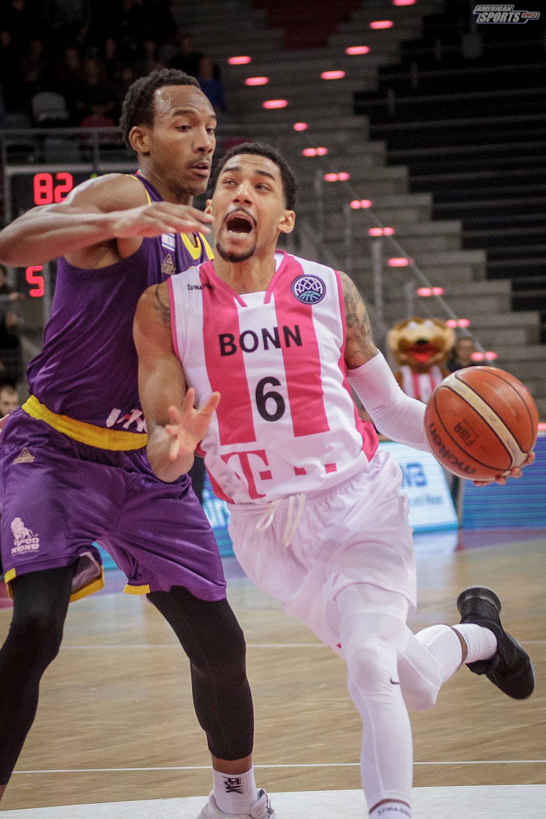 Basketball Champions League: Telekom Baskets Bonn vs Hapoel UNET Holon 91:8377 29.01.2019