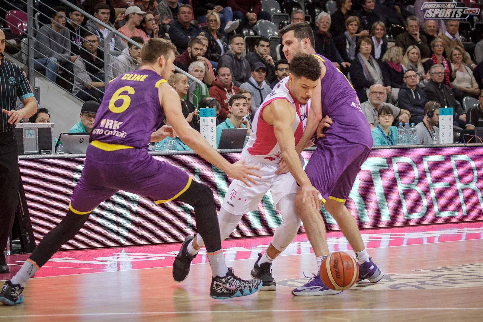 Basketball Champions League: Telekom Baskets Bonn vs Hapoel UNET Holon 91:8377 29.01.2019