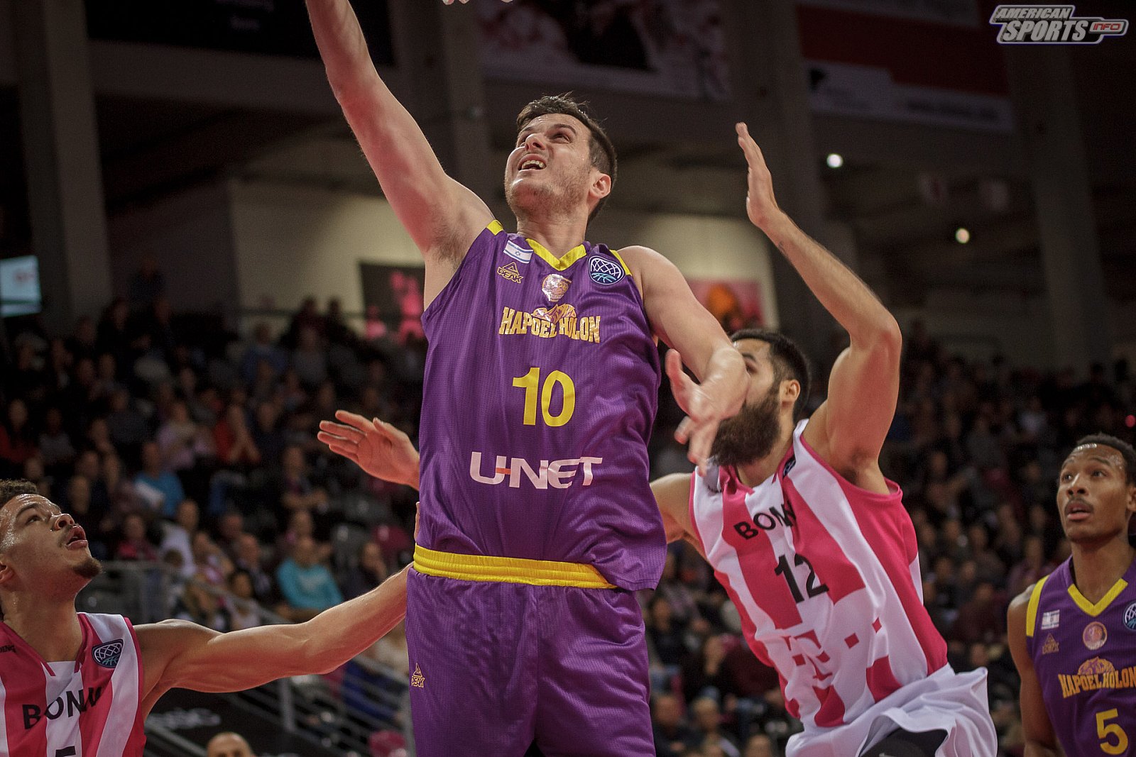 Basketball Champions League: Telekom Baskets Bonn vs Hapoel UNET Holon 91:8377 29.01.2019