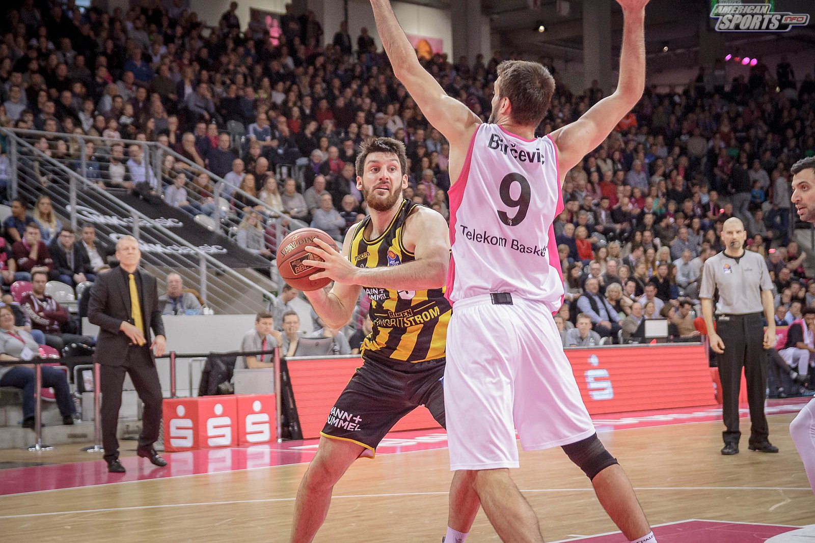 BBL: Telekom Baskets Bonn vs MHP RIESEN Ludwigsburg 86:62 06.01.2019