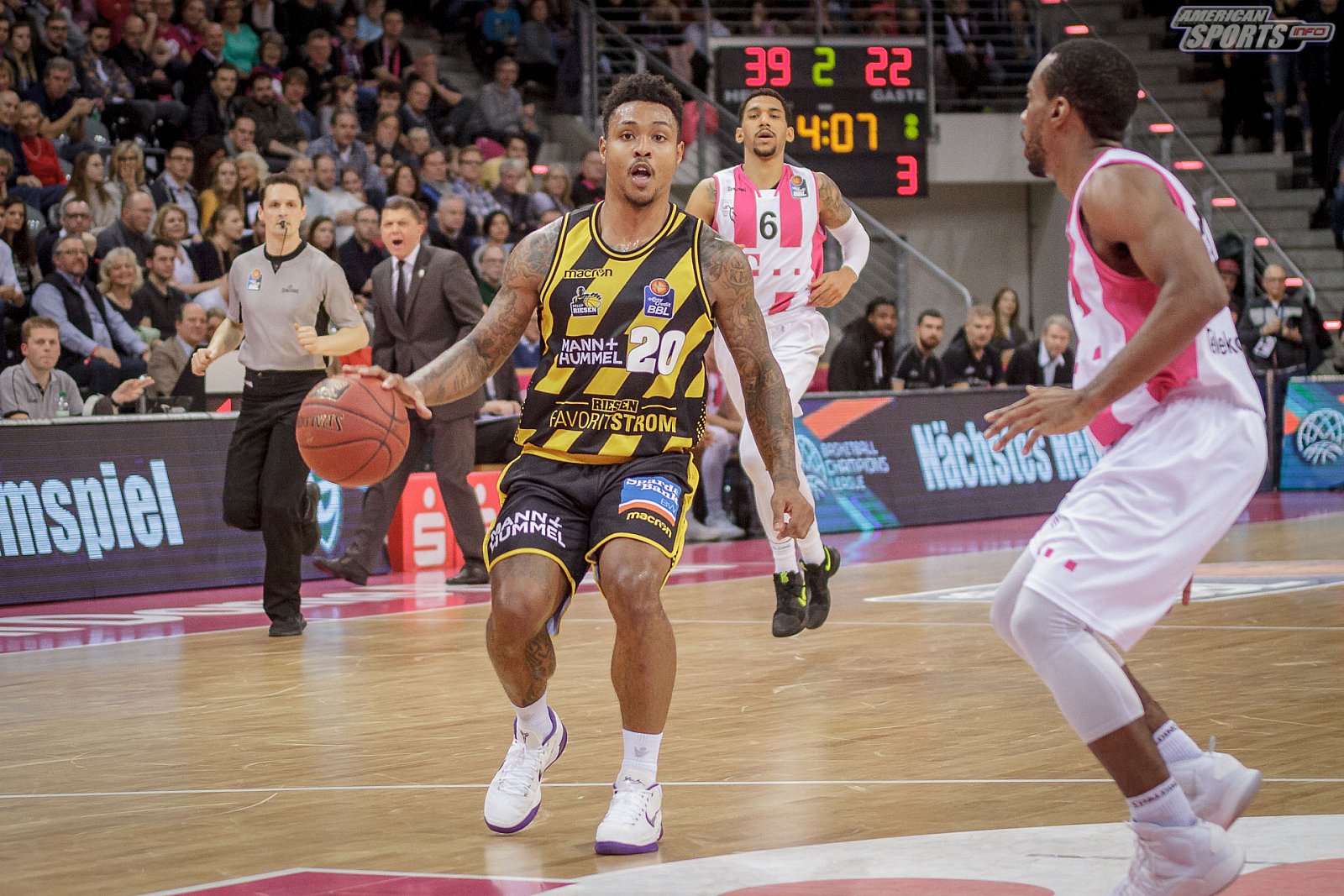 BBL: Telekom Baskets Bonn vs MHP RIESEN Ludwigsburg 86:62 06.01.2019