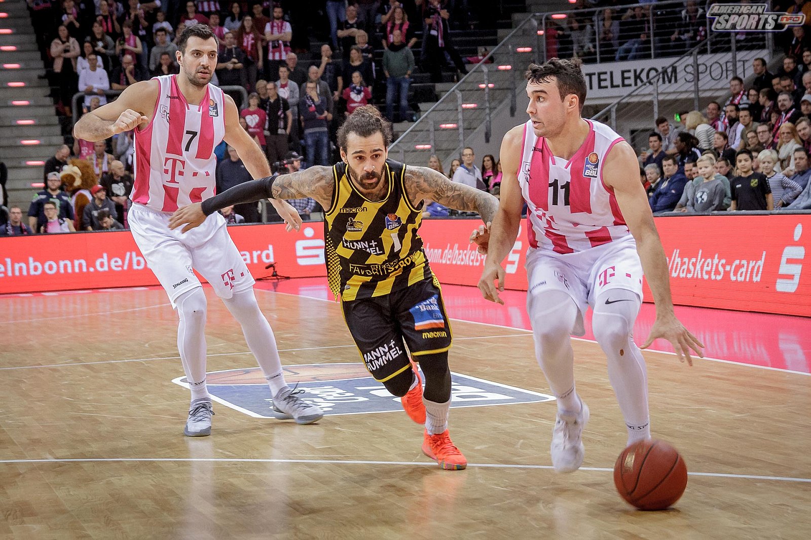 BBL: Telekom Baskets Bonn vs MHP RIESEN Ludwigsburg 86:62 06.01.2019
