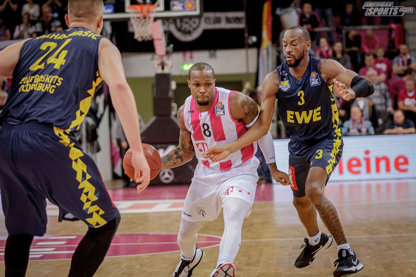 BBL: Telekom Baskets Bonn vs EWE Baskets Oldenburg 78:98 09.12.2018