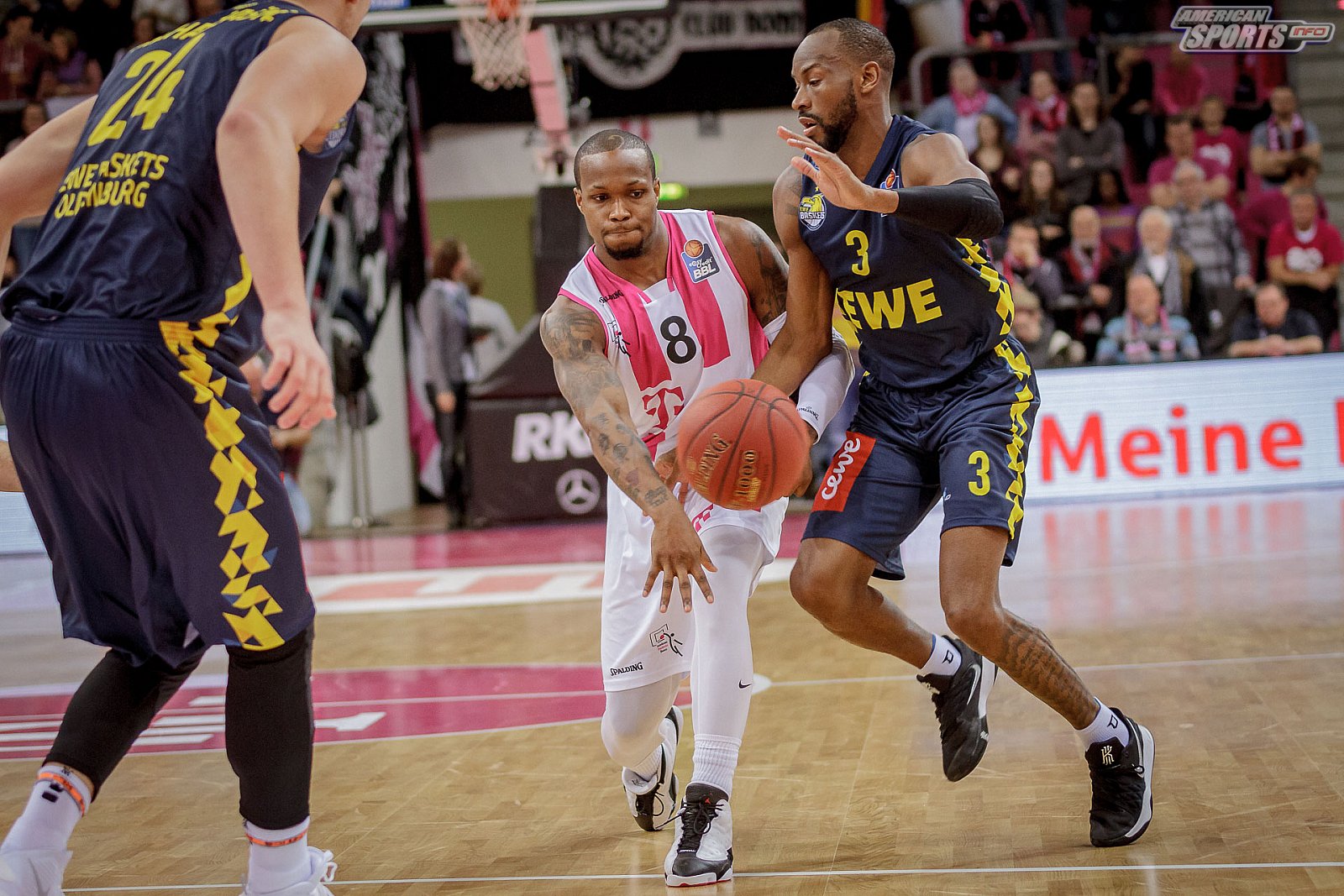 BBL: Telekom Baskets Bonn vs EWE Baskets Oldenburg 78:98 09.12.2018