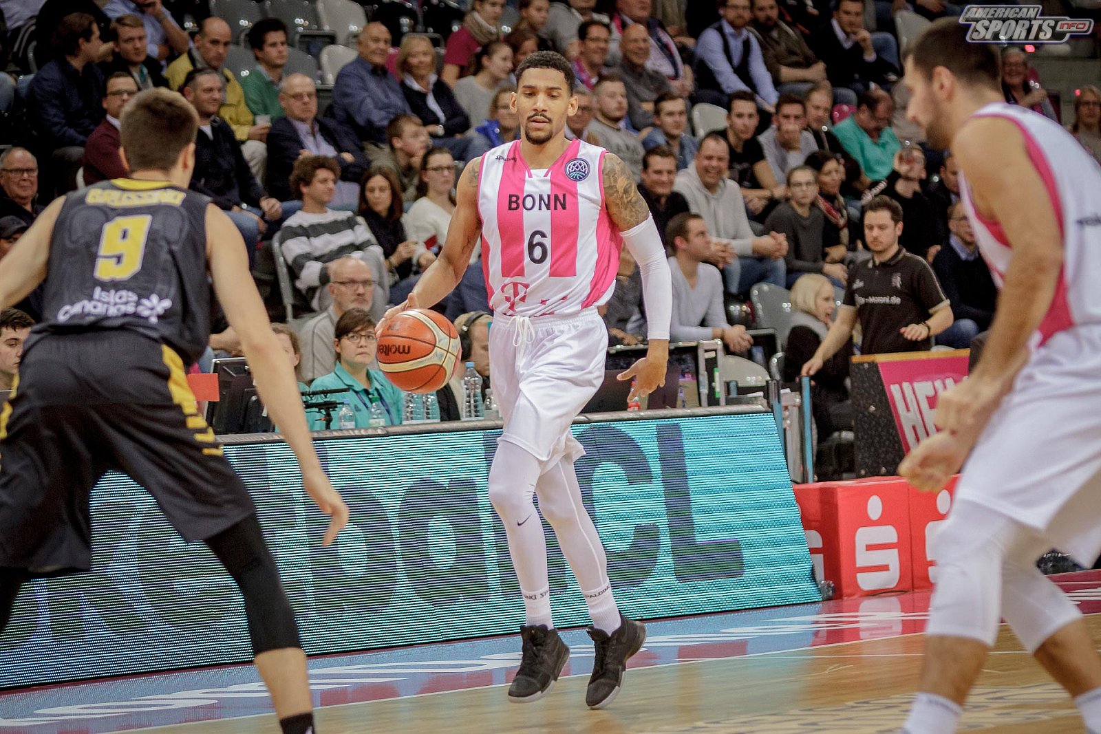 Basketball Champions League: Telekom Baskets Bonn vs Iberostar Tenerife 92:99 11.12.2018