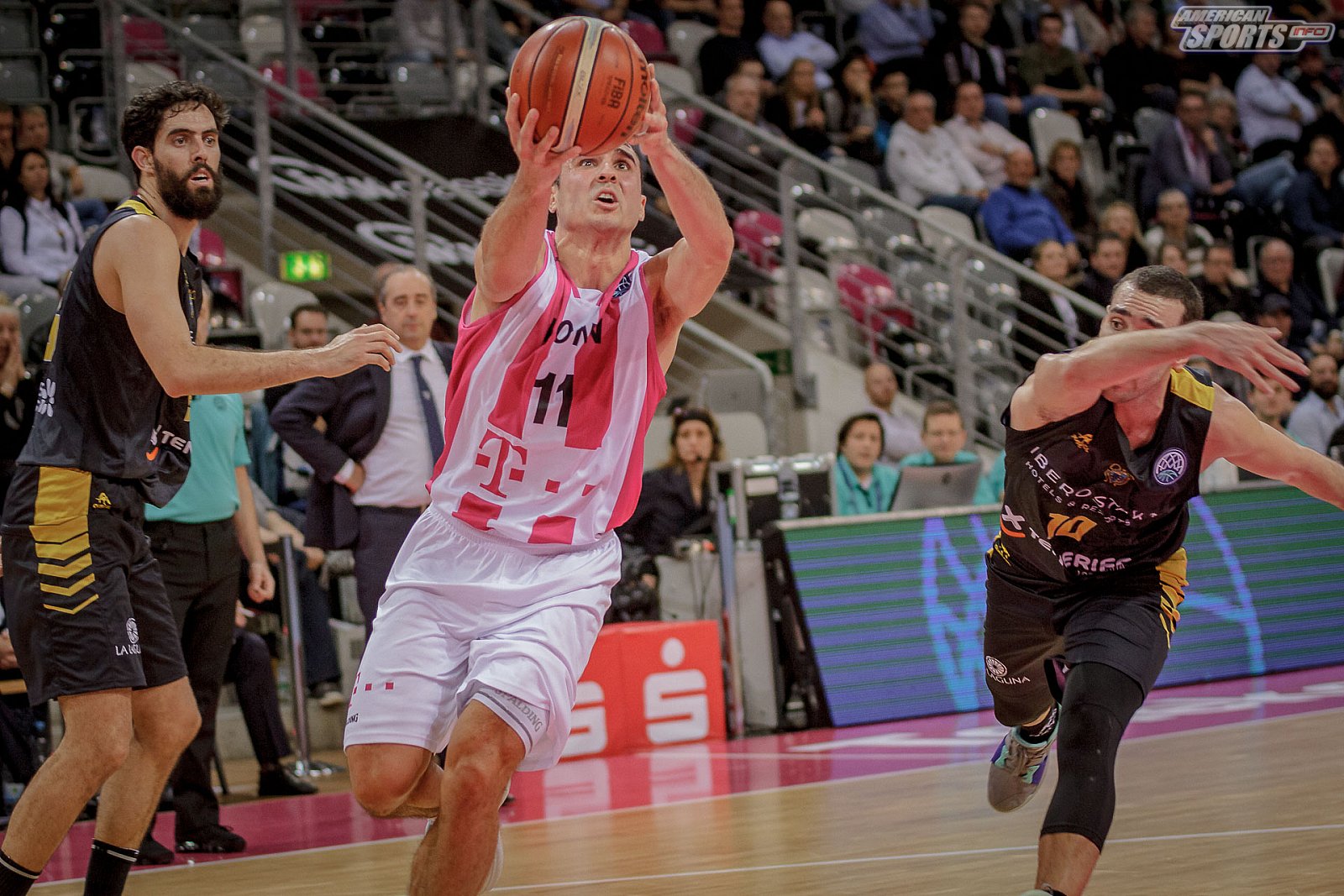 Basketball Champions League: Telekom Baskets Bonn vs Iberostar Tenerife 92:99 11.12.2018