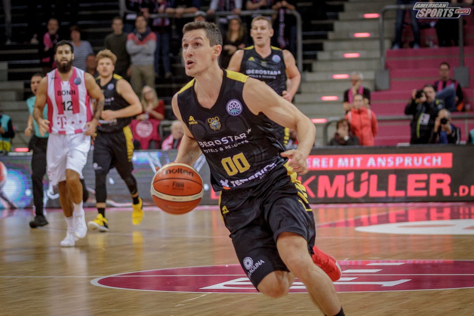 Basketball Champions League: Telekom Baskets Bonn vs Iberostar Tenerife 92:99 11.12.2018