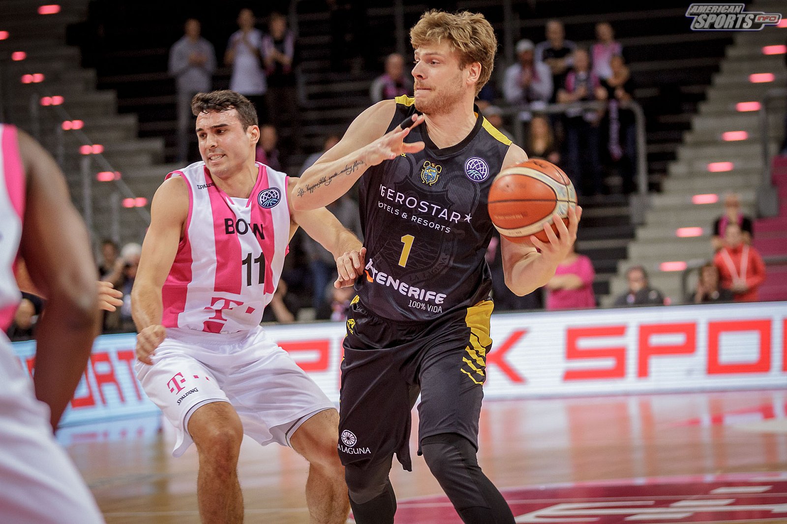 Basketball Champions League: Telekom Baskets Bonn vs Iberostar Tenerife 92:99 11.12.2018