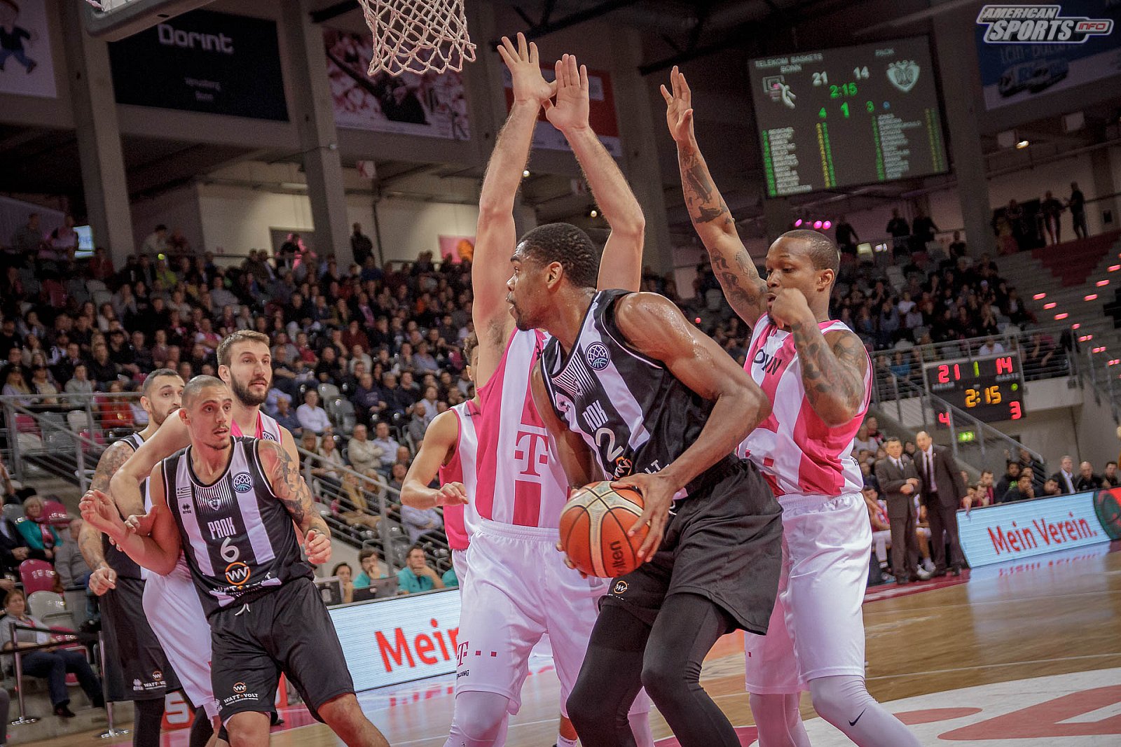 Basketball Champions League: Telekom Baskets Bonn vs PAOK Thessaloniki 94:77 18.12.2018