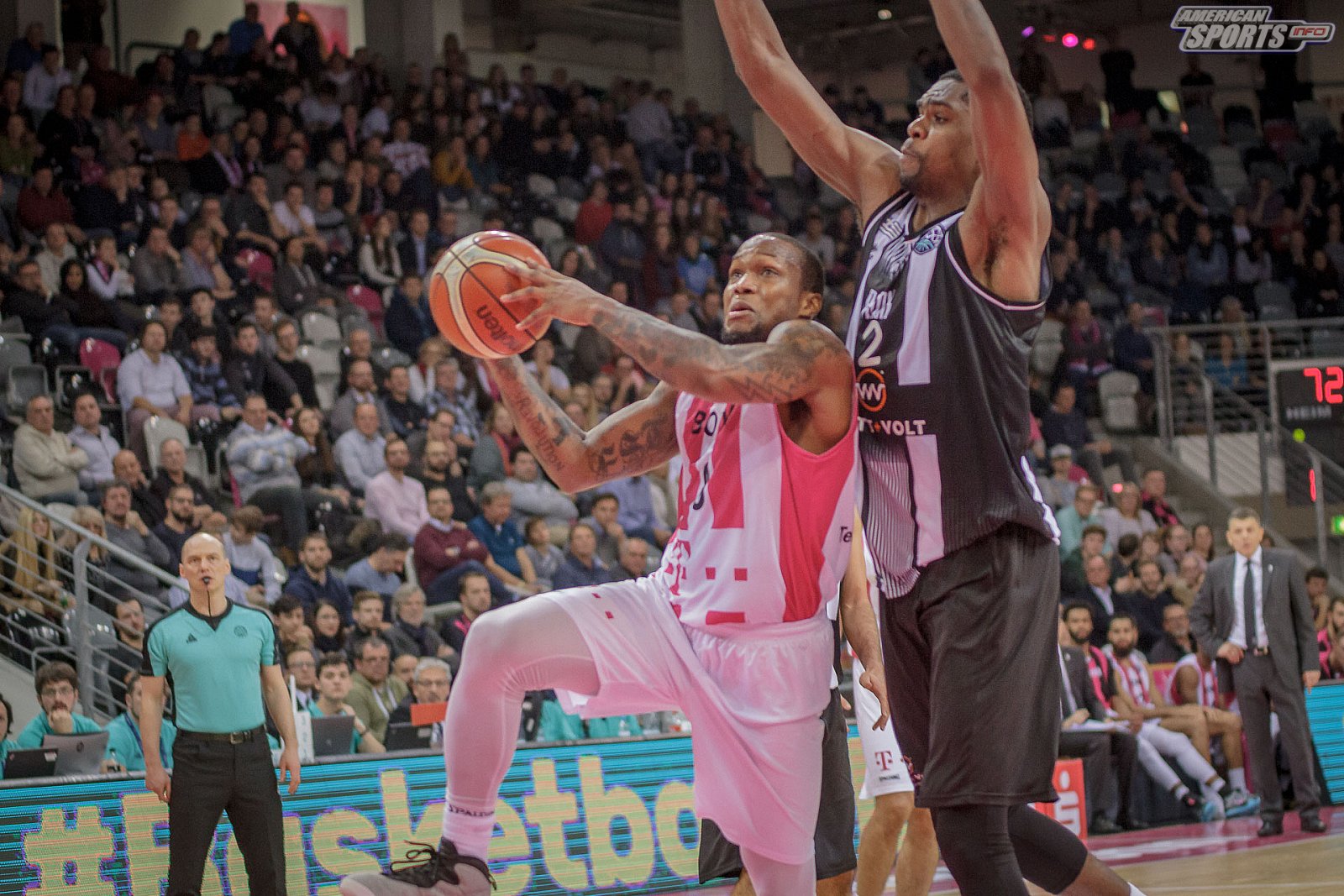 Basketball Champions League: Telekom Baskets Bonn vs PAOK Thessaloniki 94:77 18.12.2018