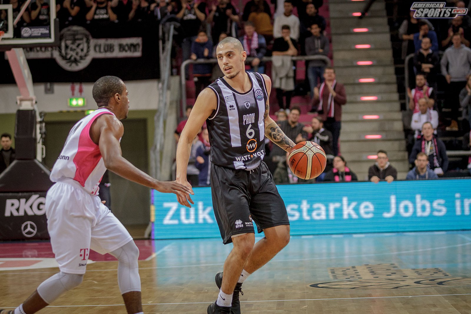 Basketball Champions League: Telekom Baskets Bonn vs PAOK Thessaloniki 94:77 18.12.2018