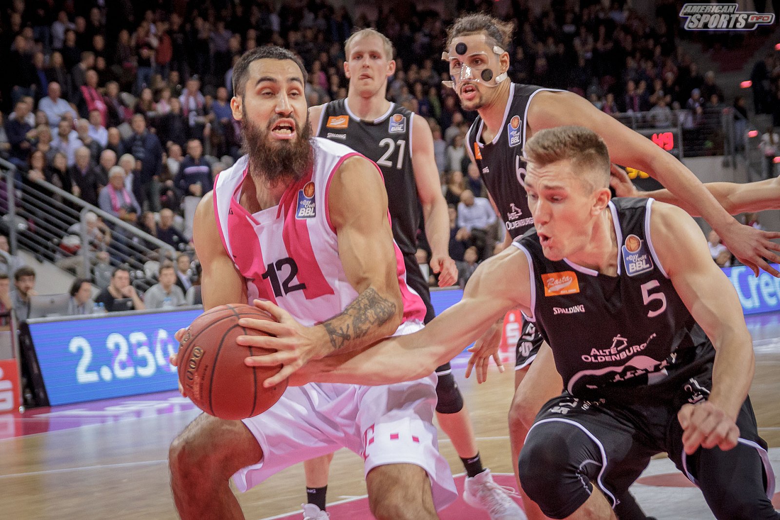 BBL: Telekom Baskets Bonn vs RASTA Vechta 87:92 26.12.2018