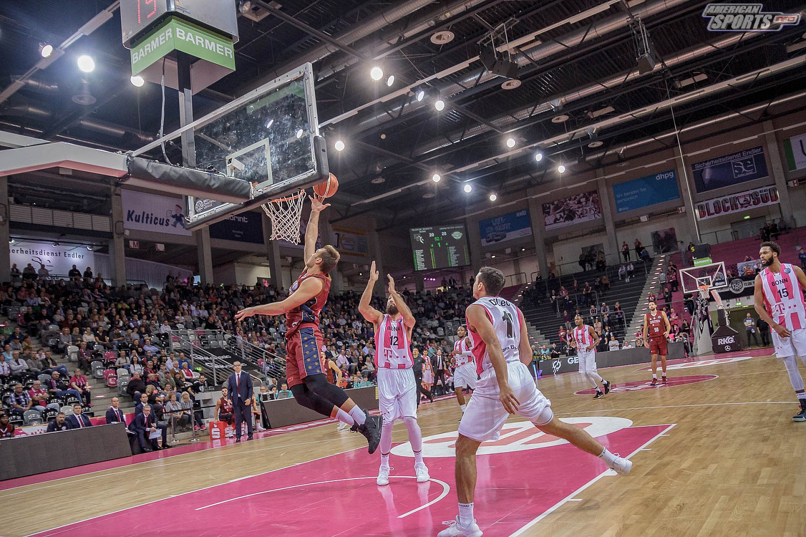 Basketball Champions League: Telekom Baskets Bonn vs Umana Reyer Venezia 84:94 06.11.2018