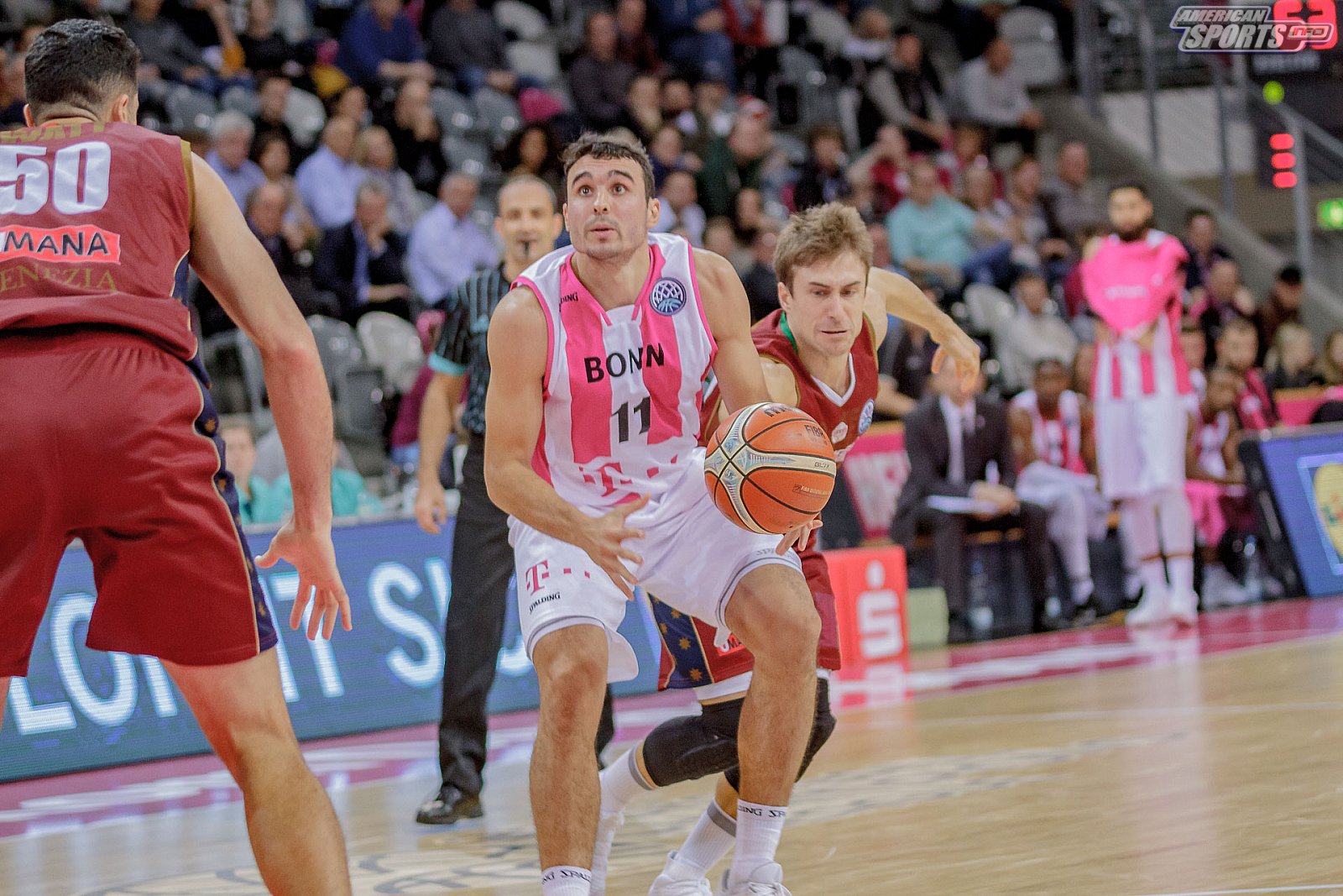 Basketball Champions League: Telekom Baskets Bonn vs Umana Reyer Venezia 84:94 06.11.2018
