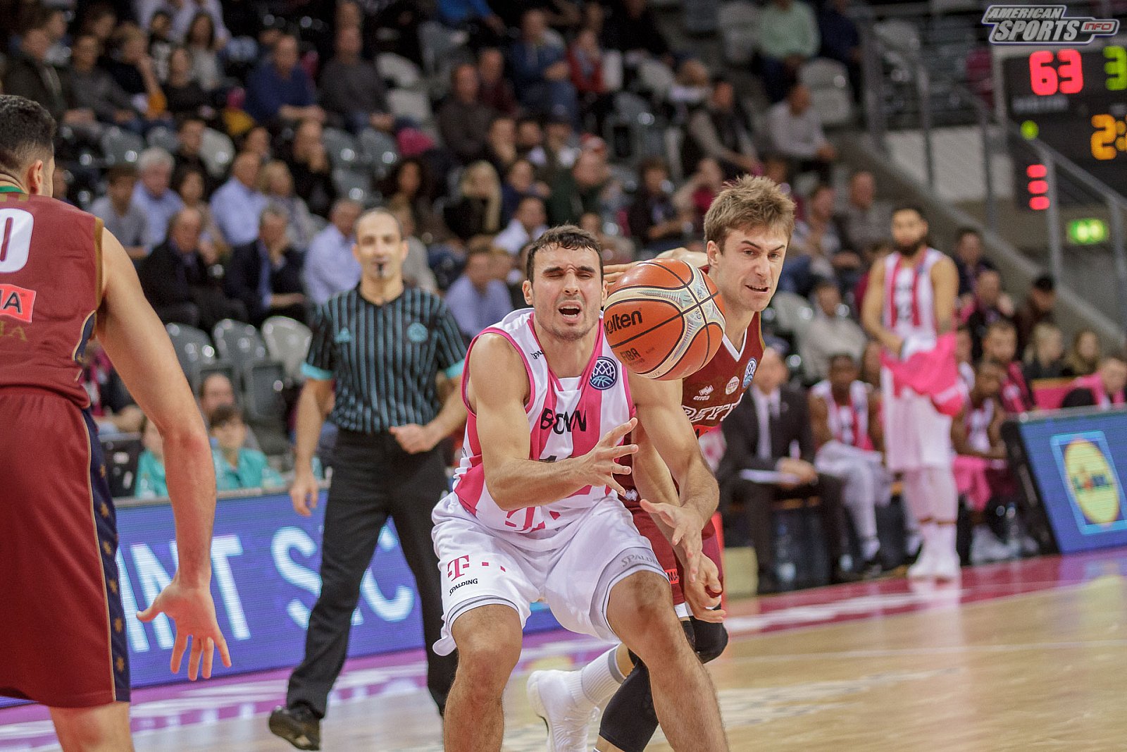 Basketball Champions League: Telekom Baskets Bonn vs Umana Reyer Venezia 84:94 06.11.2018