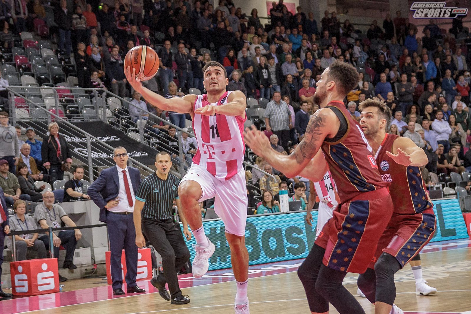 Basketball Champions League: Telekom Baskets Bonn vs Umana Reyer Venezia 84:94 06.11.2018
