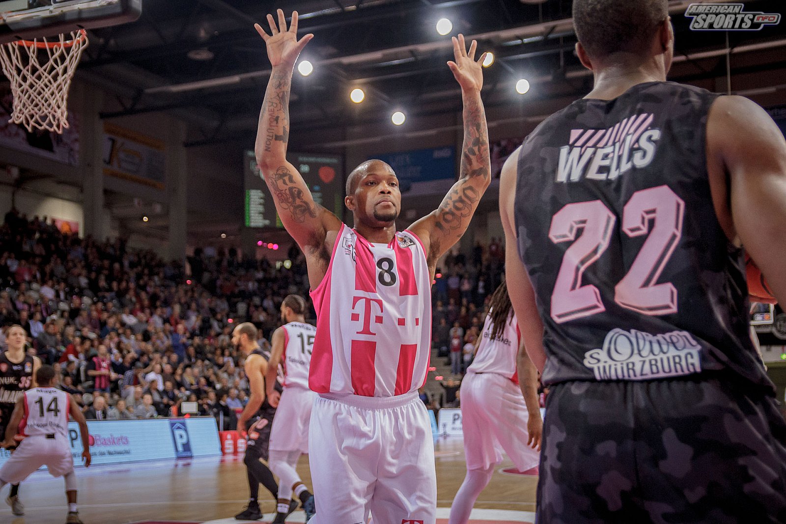 BBL: Telekom Baskets Bonn vs s.Oliver Würzburg 91:86 18.11.2018