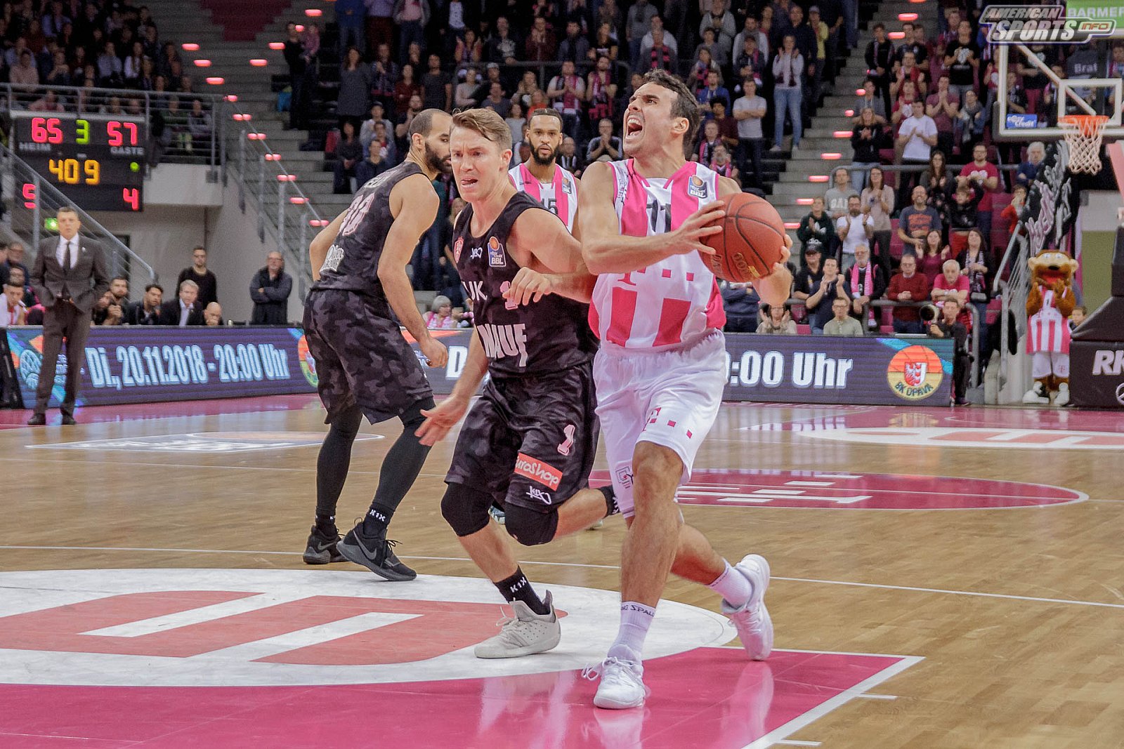BBL: Telekom Baskets Bonn vs s.Oliver Würzburg 91:86 18.11.2018