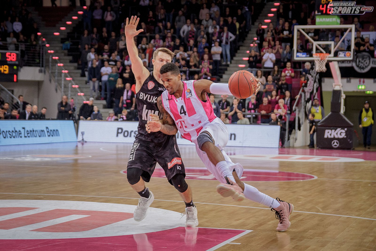 BBL: Telekom Baskets Bonn vs s.Oliver Würzburg 91:86 18.11.2018