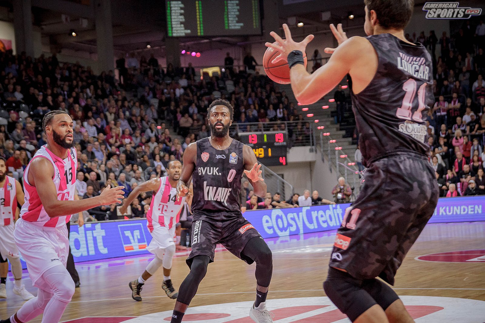 BBL: Telekom Baskets Bonn vs s.Oliver Würzburg 91:86 18.11.2018