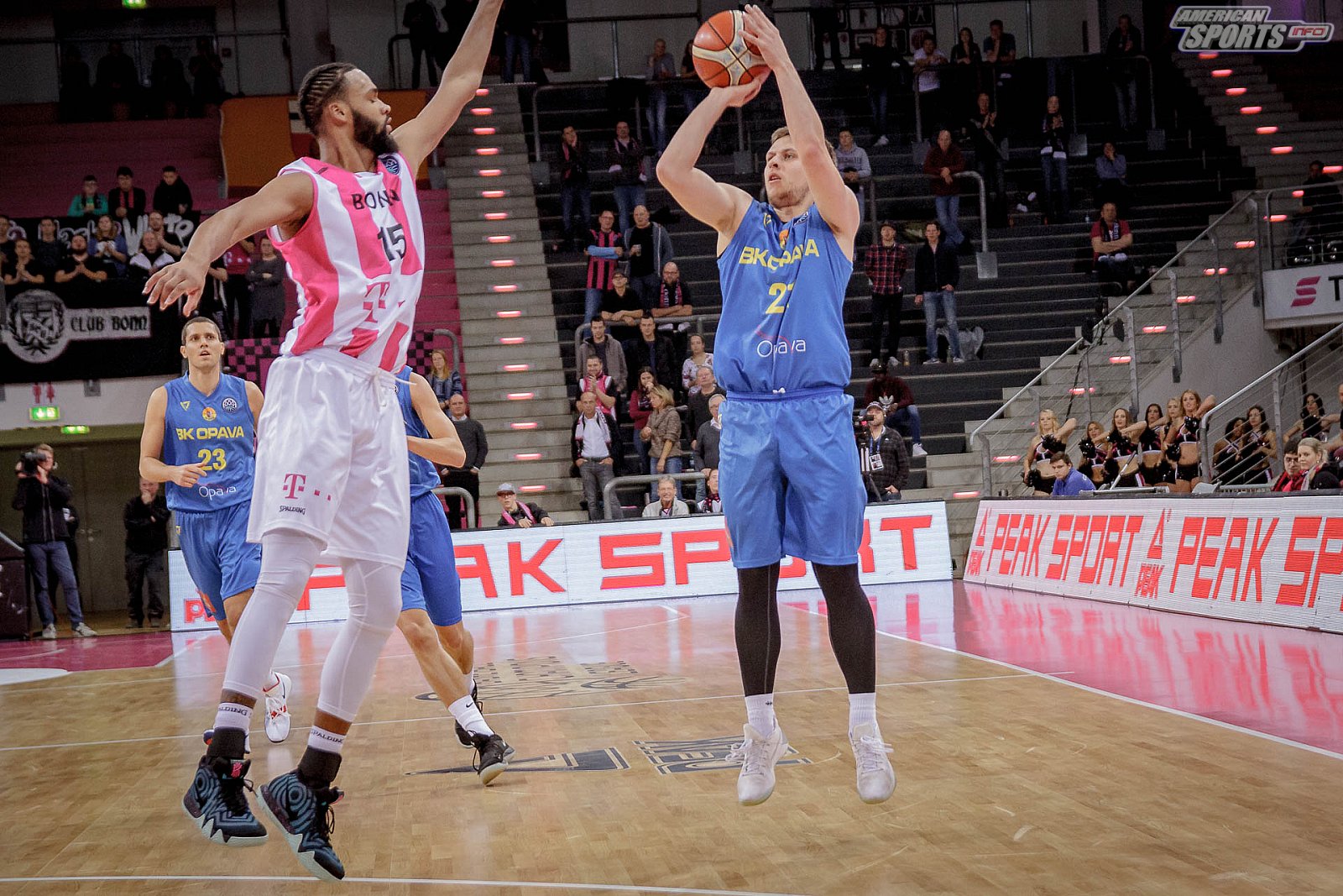 Basketball Champions League: Telekom Baskets Bonn vs BK Opava 114:77 20.11.2018