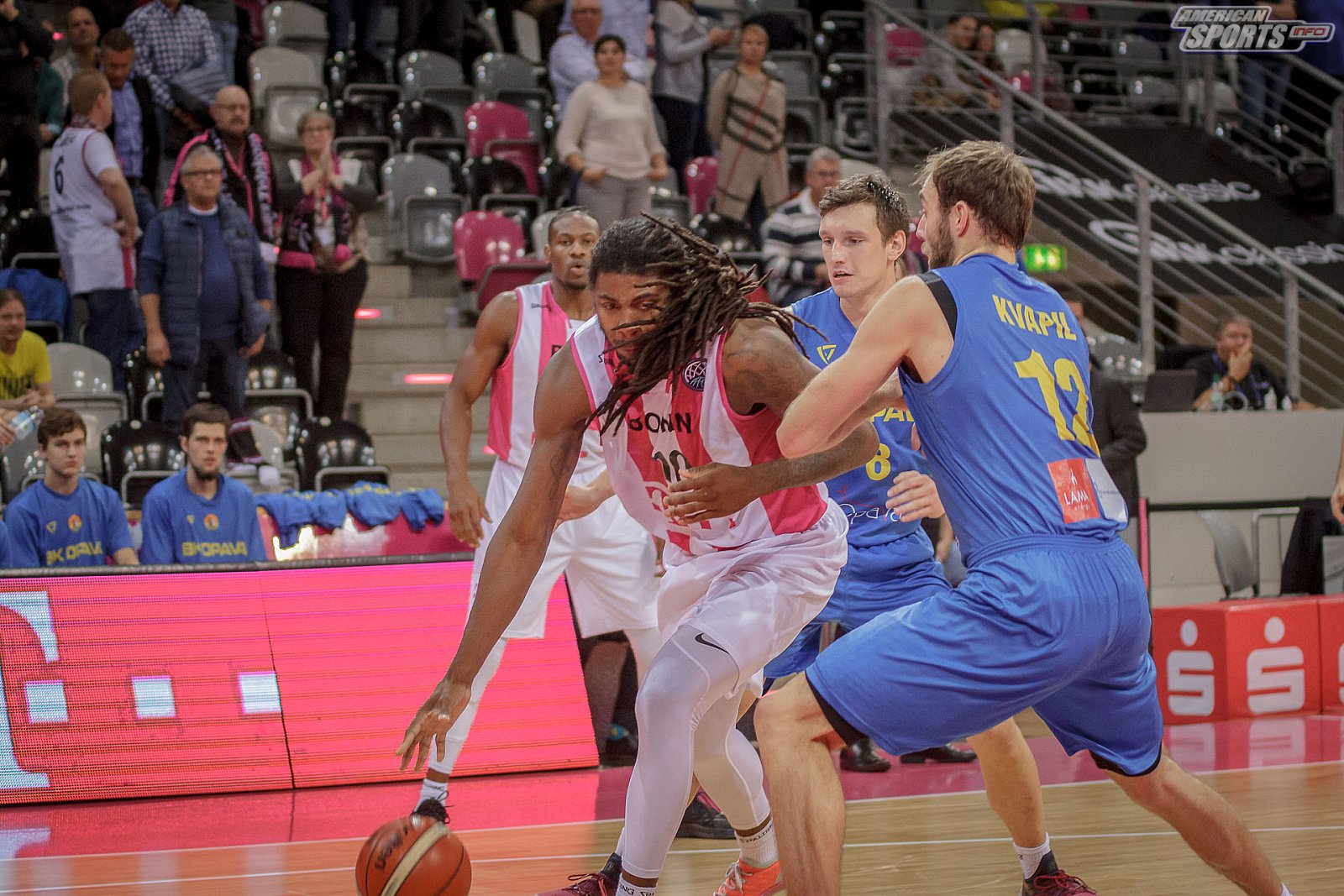 Basketball Champions League: Telekom Baskets Bonn vs BK Opava 114:77 20.11.2018